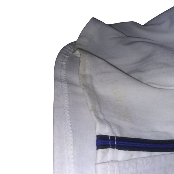 Vintage PEPSI GENERATION NEXT 90's White and Blue Baseball Jersey Size S/M TAG - Picture 8 of 11